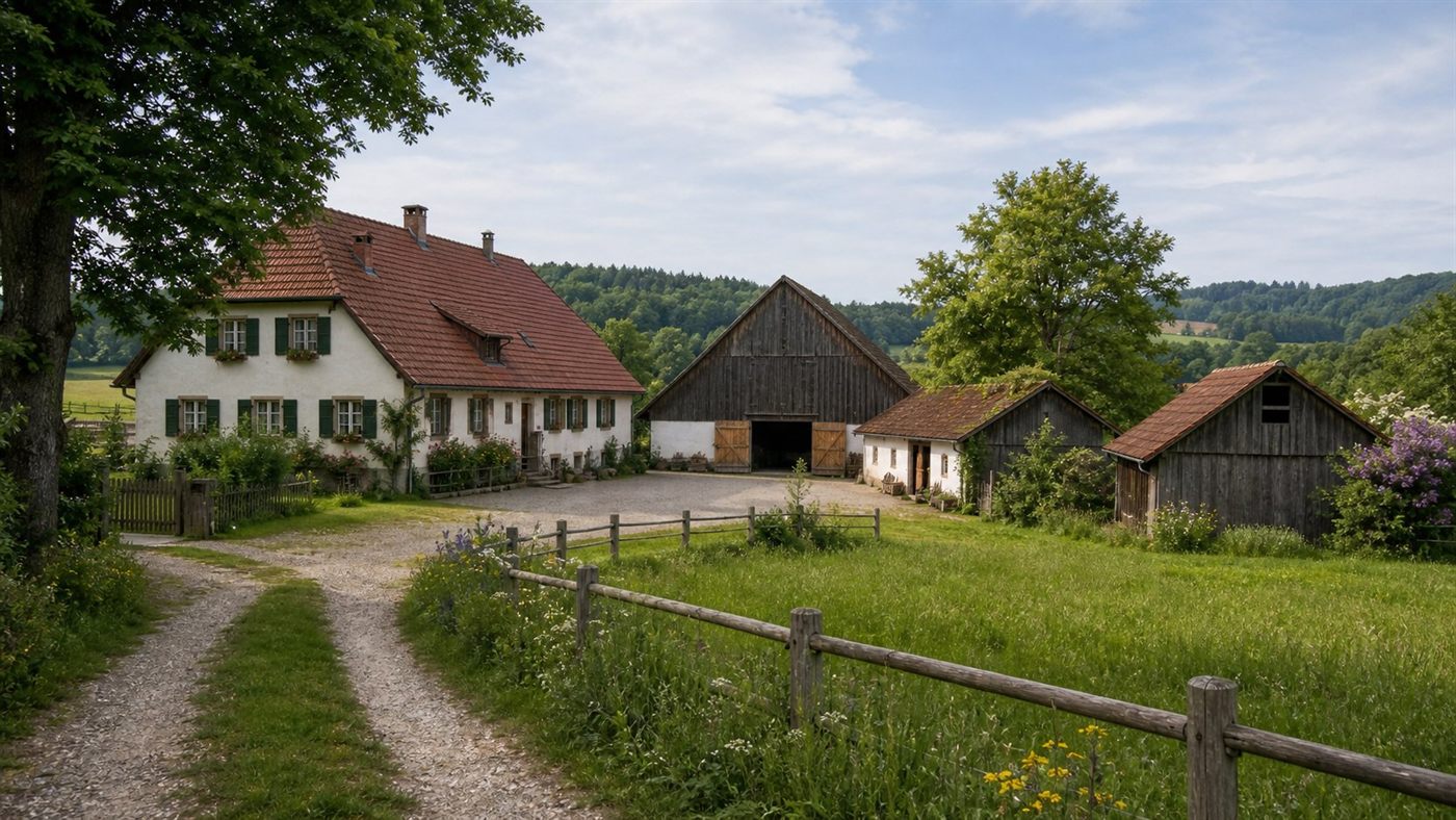 Älteres Haus mit Geschichte und neuer Möglichkeit