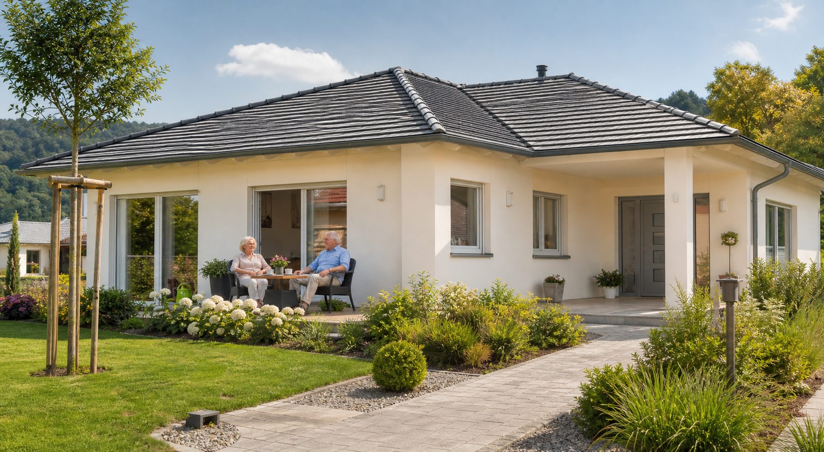 Geerbtes Haus mit Garten in Österreich