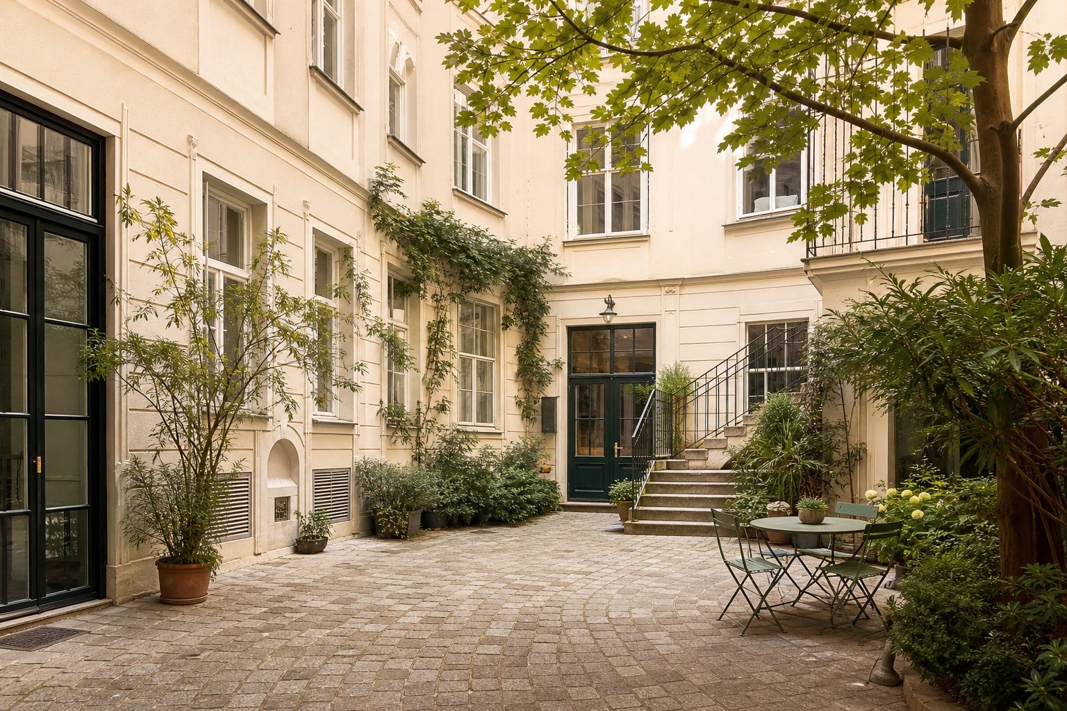 Haus mit Charakter, Innenhof und gewachsener Atmosphäre